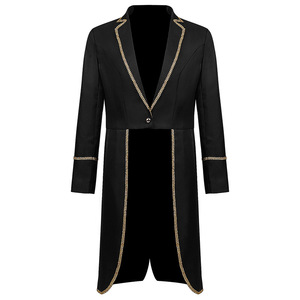 Nouveau smoking d'Halloween médiéval rétro Punk Phnom Penh manteau Costume d'Halloween - Product Image 6