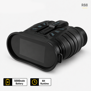Visor Térmico Nocturno para Caza R88 con GPS y Altímetro, Binoculares Multimodo, Batería de 5000mAh para Búsqueda y R88 4 en 1 Táctico - Product Image 4