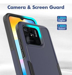 <span class=keywords><strong>Custodia</strong></span> antiurto Armor Cover per cellulare a doppio strato per Xiaomi <span class=keywords><strong>Redmi</strong></span> 10C 10A <span class=keywords><strong>9C</strong></span> Poco X4 Pro 9A 5G Hybrid Armor PC TPU Cover posteriore - Product Image 6