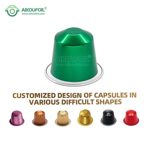 Cápsulas de Café Latte de Aluminio Personalizadas <span class=keywords><strong>Vertuo</strong></span> Diamond Private Parsa para Importadores de Agua Nitrogenada a Granel - Product Image 4