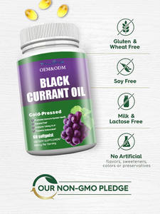 Zwarte Bes Olie <span class=keywords><strong>Capsules</strong></span> Balans Supplement Reguleert Antioxidant Vitamine C Pure Zwarte Bes Zaadolie <span class=keywords><strong>Capsules</strong></span> - Product Image 6