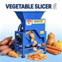 Nouvelle machine à découper les légumes multi-usages pour la production d'aliments pour animaux à base de patate douce, de citrouille, de manioc
