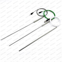 Sensor Suhu Peralatan Laboratorium Genggam Tipe Panjang RTD Thermocouple K