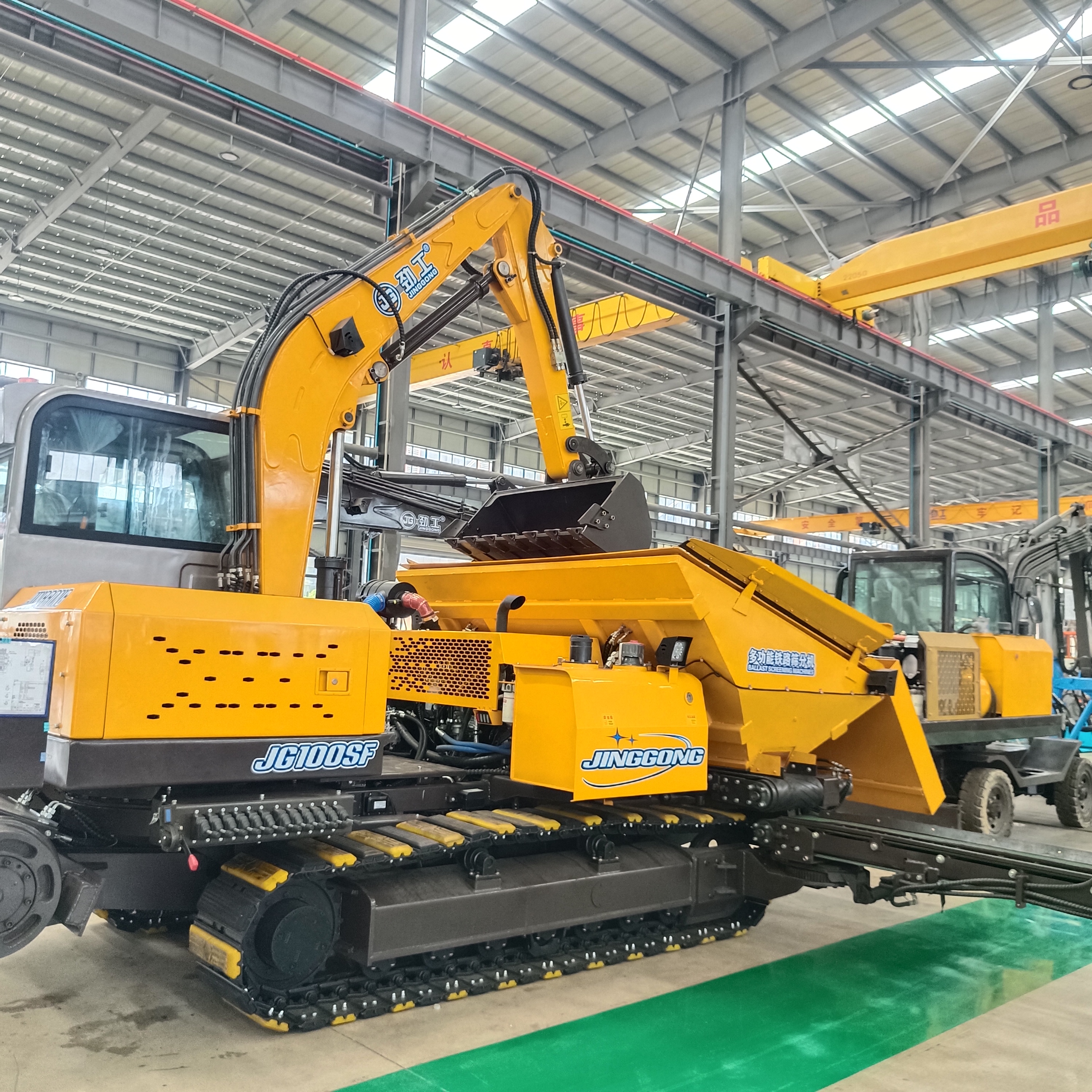 railway equipment ballast cleaner