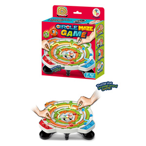 Juego de laberinto de bolas de círculo de plástico divertido multijugador juego de fiesta familiar línea de rompecabezas juegos de mesa de Estrategia para Niños educativos - Product Image 4