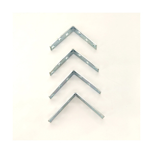 Support en acier doux zingué en forme de L à angle droit de 90 degrés, personnalisable pour la vente en gros - Product Image 3