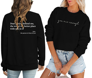 เสื้อสเวตเชิ้ตคอกลมผ้าเฟรนช์เทอร์รี่ถักแบบสั่งทำพิเศษ ปักลายด้านหน้าและพิมพ์ลายได้ตามต้องการ ระบายอากาศได้ดี กันน้ำ - Product Image 1