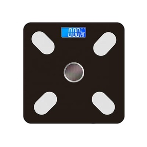 Báscula Digital de 180 kg con Bluetooth, para el Hogar, con Medición de Grasa Corporal y BMI, de Vidrio Templado, a Buen Precio - Product Image 1