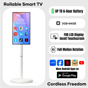 Pantalla Táctil LCD Inteligente de 21.5 Pulgadas, Recargable, Portátil, Android 15, Señalización Digital para Proyección en Interiores y Transmisión en Vivo 32 I - Product Image 2