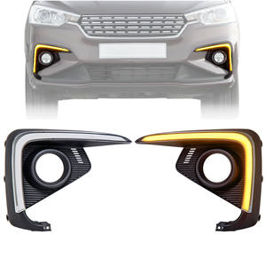 Feux de circulation diurne à Led pour <span class=keywords><strong>Suzuki</strong></span> <span class=keywords><strong>Ertiga</strong></span> 2016 Phare deux couleurs avec clignotants en cours d'exécution - Product Image 1