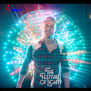 Costumi da ballo LED luminosi con grande telaio posteriore ricaricabile, abbigliamento luminoso per ballerini professionisti - Product Image 1