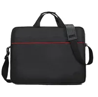 Usine en gros personnalisable 15 pouces Portable affaires mallette pour ordinateur portable bureau sac pour ordinateur portable fermeture à glissière sangle de transport