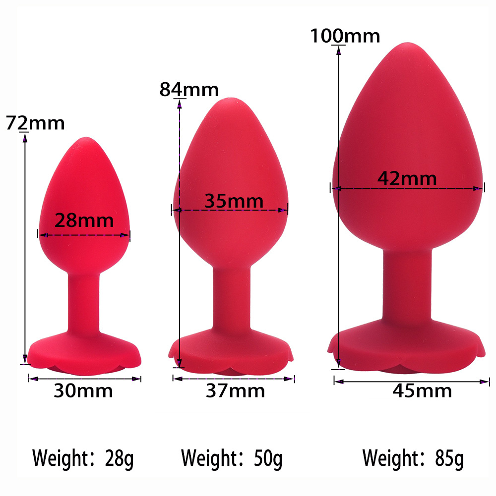 doppeldildo lang Buy Silicone Inflatable Expandable Anal Plug Online – Own Pleasures main image 0