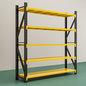 Étagère de stockage industrielle/garage/supermarché de haute qualité, durable, en métal, légère/moyenne/lourde, prix de gros - Product Image 1