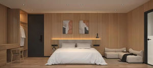 Maison en conteneur en acier durable de luxe à 2 étages, montage facile, maison préfabriquée, rideau de verre, bureau, hôtel, magasin, villa modulaire - Product Image 6