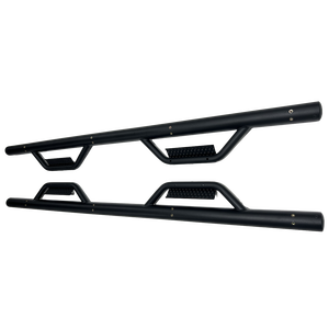 บันไดข้างรถยนต์เหล็ก สำหรับรถจี๊ป แรงเลอร์ JL ทาโคมา NP300 นา<span class=keywords><strong>ว</strong></span>าร่า ปี 2018-2022 4 ประตู และ 2 ประตู - Product Image 4