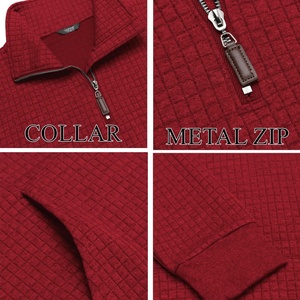 Chaqueta Casual de Manga Larga con Cierre de Cremallera para Hombre, Corte Regular, Cuello Alto, Transpirable, con Bolsillo, Logotipo Personalizado Impreso - Product Image 5