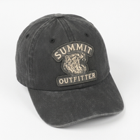 Casquette de baseball pour homme, style Dad Hat, personnalisée, délavée et vieillie, 6 panneaux, en sergé de coton, visière courbée, avec patch brodé, style vintage rétro streetwear