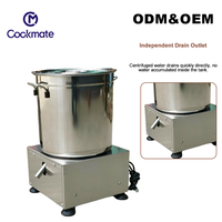 Elektrische motor gedreven dehydrator voor fruit en groenten, industriële centrifuge, batchcapaciteit, voedselverwerkingsapparatuur