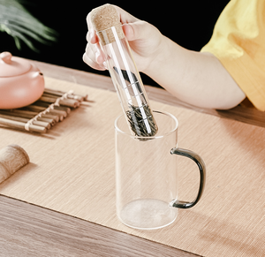 OEM Résistant <span class=keywords><strong>À</strong></span> La Chaleur de Tube <span class=keywords><strong>à</strong></span> Essai <span class=keywords><strong>En</strong></span> <span class=keywords><strong>Verre</strong></span> Borosilicaté <span class=keywords><strong>Thé</strong></span> Infuseur <span class=keywords><strong>Filtre</strong></span> <span class=keywords><strong>à</strong></span> Tamis - Product Image 5