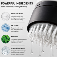 Sérum Capillaire Croissance Cheveux Marque Blanche – Anti-Chute, Rafraîchissant, Anti-Pelliculaire, à l'Exosome, avec Brosse Applicatrice pour Homme