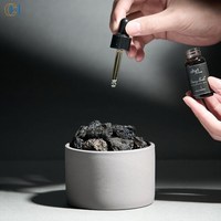 Diffuseur de pierre aromatique en cristal naturel chauffant de marque privée C & H OEM