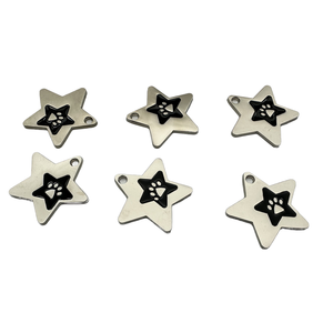 תגיות זיהוי לחיות מחמד מודפסות בהתאמה אישית, דו-צדדיות, ידידותיות לסביבה, חמודות, מסאטן, עם דוגמת חיות, סיטונאי יצרן - Product Image 1