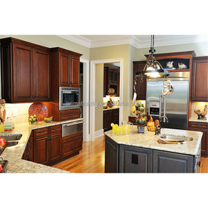 Prima Premium mobili da <span class=keywords><strong>cucina</strong></span> in legno massello personalizzabile naturale durevole ideale per la ristrutturazione di casa cucine moderne - Product Image 2