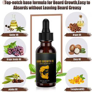 Set de Cuidado de Barba de 3 Piezas de Doble Cara, Peine de Madera de Peral y Bálsamo para Barba, Esenciales para el Cuidado de la Barba - Product Image 4