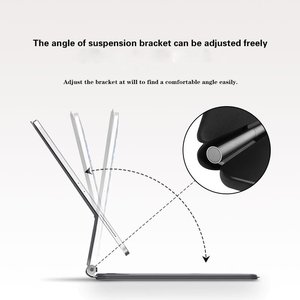 Étui Clavier Intelligent pour Tablettes Compatible Samsung Tab 11 pouces/12,4 pouces S7/S8/S9 Magnétique Flottant Laudtec - Product Image 3