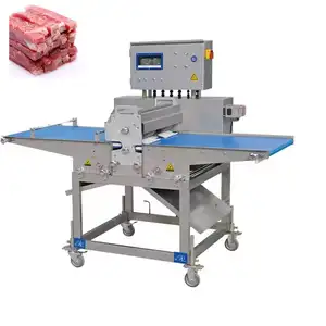 Équipement de boucherie scie à os machine de boucherie coupeur commercial boucher automatique viande de mouton congelée dicer
