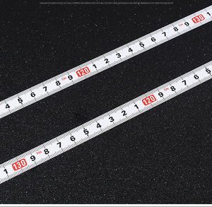 Regla de Acero Adhesiva con Cinta Métrica Autoadhesiva Plana, Regla Mecánica Reversible - Product Image 3