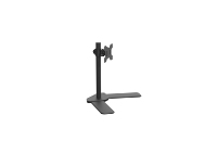 Nouveau support de moniteur de bureau JBM Enterprises, base robuste, fonction pivotante flexible, prend en charge la configuration d'un ou de deux moniteurs, en alliage