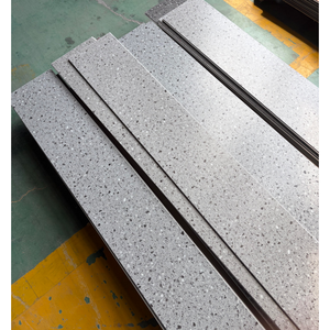 Revêtement de <span class=keywords><strong>sol</strong></span> SPC de luxe en gros, 5 mm, LVP, facile à poser soi-même, étanche, en <span class=keywords><strong>vinyle</strong></span> à clipser avec texture <span class=keywords><strong>terrazzo</strong></span>, PVC pour usage intérieur et extérieur - Product Image 3