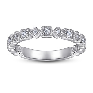 Anillo de Plata con Piedra Preciosa, Anillos de Plata de Ley 925 para Mujer, Anillo de Circonita - Product Image 4