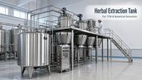 Réservoir d'extraction dynamique multifonctionnel automatique de haute qualité pour la transformation alimentaire