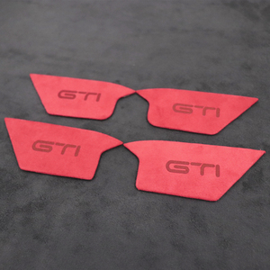 Tcart Garniture de poignée de porte intérieure en peluche courte de luxe, accessoires sportifs pour Volkswagen <span class=keywords><strong>Golf</strong></span> 8 Mk8 <span class=keywords><strong>2020</strong></span> 2021 - Product Image 3