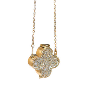 Mini Portamonete a Forma di Quadrifoglio, <span class=keywords><strong>Pochette</strong></span> da Sera di Alta Moda con Strass Brillanti, Nuova Borsa da <span class=keywords><strong>Donna</strong></span> Scintillante - Product Image 6