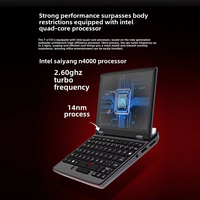 Harga Pabrik Laptop Mini Saku Intel 7 Inci BARU Layar Sentuh IPS Laptop Bisnis Portabel Panel OLED Multi-Skenario Bahasa Inggris