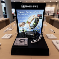 Présentoir de Comptoir en Acrylique Premium pour Bagues Intelligentes IA – Support d'Exposition pour Bagues et Produits Électroniques pour Magasins de Détail