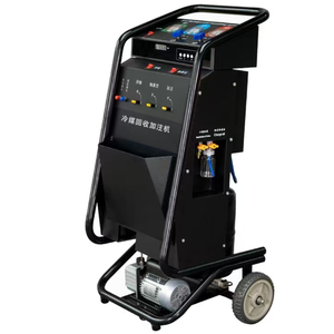 Machine de récupération et de remplissage de réfrigérant pour <span class=keywords><strong>climatisation</strong></span> automobile universelle, fonction automatique de fréon avec balance électronique - Product Image 6