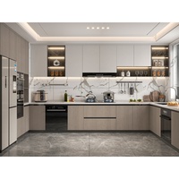 Gabinetes de Cocina Clásicos Estilo Shaker, Madera Sólida, Hechos a Medida