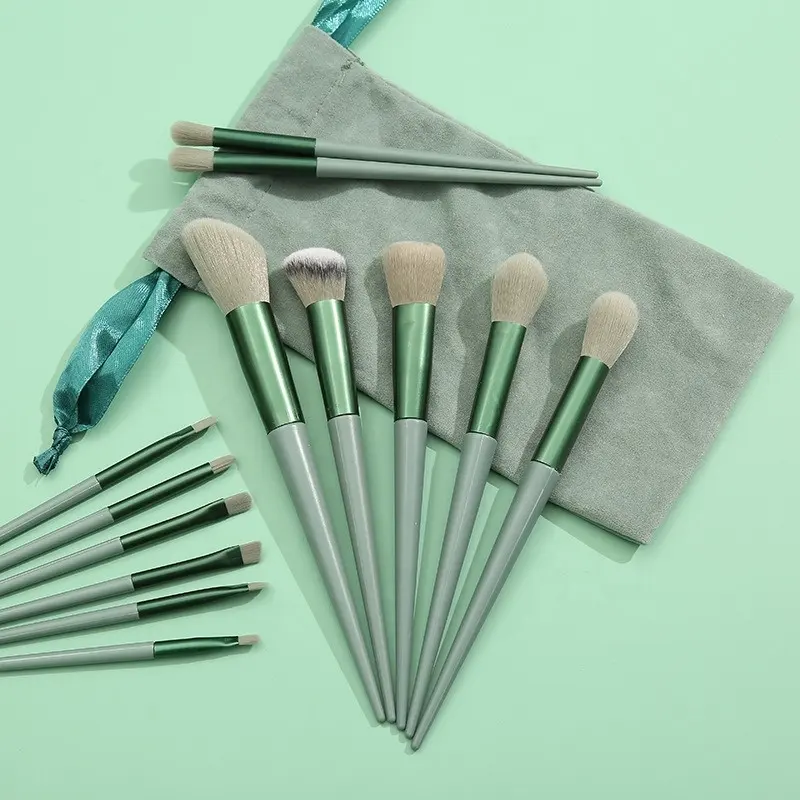 13pcs Makeup Brush Set Makeup Concealer Blush Loose Powder Brush Eye Shadow Highlighter Foundation Brush Beauty Tools