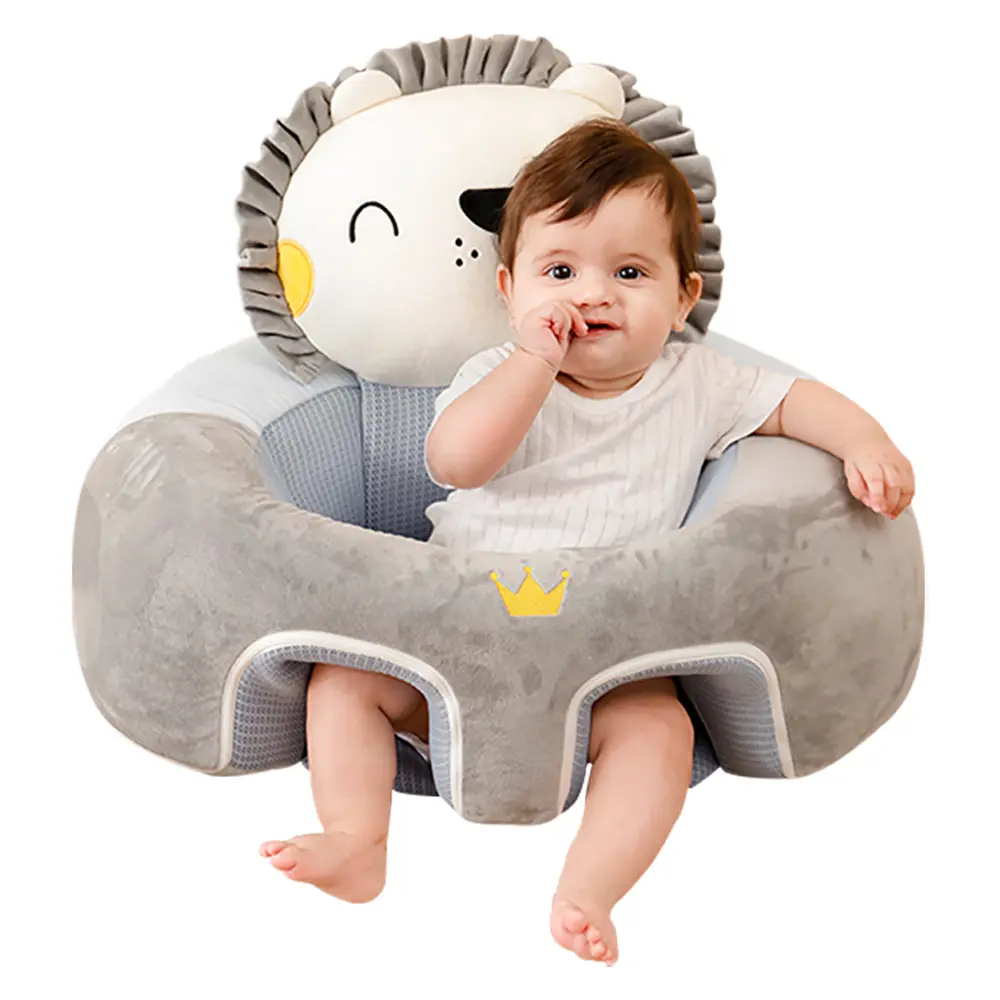 Pequeno sofá do bebê, multifuncional recém-nascido aprendendo assento, anti drop aprendizagem assento, travesseiro
