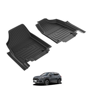 Accessoires d'intérieur <span class=keywords><strong>de</strong></span> voiture <span class=keywords><strong>Tapis</strong></span> <span class=keywords><strong>de</strong></span> sol TXR noir entièrement enveloppé avec revêtement <span class=keywords><strong>de</strong></span> <span class=keywords><strong>seuil</strong></span> <span class=keywords><strong>de</strong></span> <span class=keywords><strong>porte</strong></span> latérale Pièces détachées pour MG HS 2020- - Product Image 3