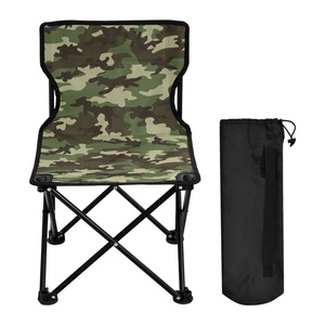 Silla Plegable Portátil con Diseño de Camuflaje Personalizado para Jardín, Playa, Pesca y Actividades al Aire Libre - Product Image 2