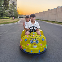 Voiture tamponneuse électrique pour aire de jeux, parc d'attractions commercial, installation intérieure, voiture tamponneuse pour enfants avec musique et lumière LED