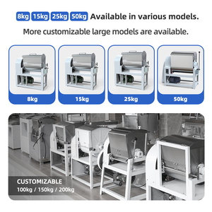 เครื่องผสมแป้งขนมปังเชิงพาณิชย์ขนาดใหญ่ ราคาโรงงาน เครื่องผสมแป้งเชิงพาณิชย์ - Product Image 4