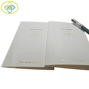 Logo personnalisé, nouveau produit, carte de vœux de luxe, feuille d'or, cartes de vœux - Product Image 3