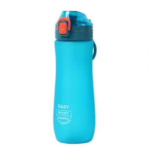 NISEVEN Custom Logo 800ml tazza da viaggio in plastica smerigliata bottiglia d'acqua portatile per sport all'aria aperta facile da usare per le ragazze Goys